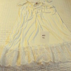 Lace dress/top extender